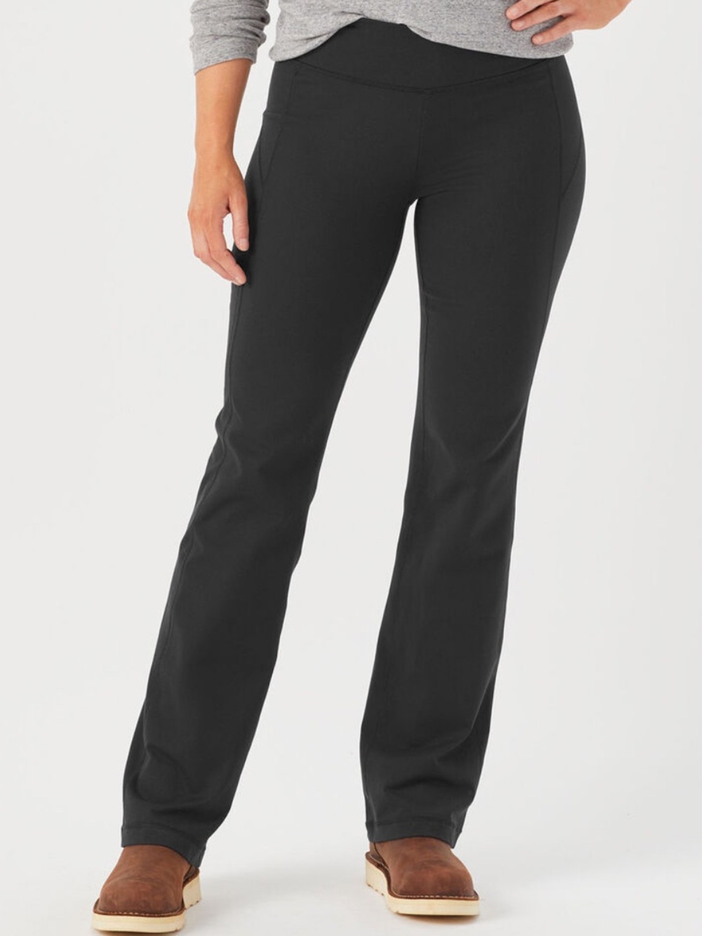 Duluth Trading Co NoGA Classic Bootcut Pants XXL Black 31” Inseam